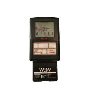 Tiger Electronics Tiger toys Cesar's Palace Pooker handheld game with batteries
